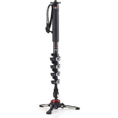 Monopod de cámara de fibra de carbono Manfrotto MVMXPROC5 - Ligero y Fluid Tech Monopod de cámara de fibra de carbono Manfrotto MVMXPROC5 - Ligero y Fluid Tech