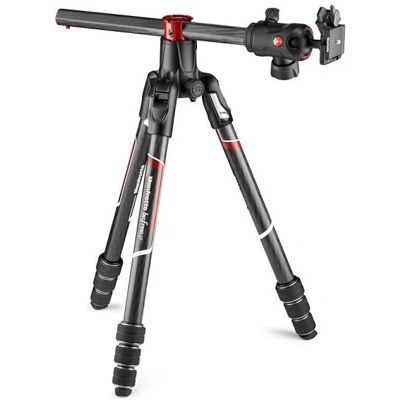 Trépied Manfrotto Befree GT XPRO en fibre de carbone - Léger, 12kg - Publicité Trépied Manfrotto Befree GT XPRO en fibre de carbone - Léger, 12kg - Publicité