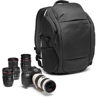 Manfrotto Manfrotto MB MA3-BP-T Plecak na aparat - Czarny Manfrotto Manfrotto MB MA3-BP-T Plecak na aparat - Czarny