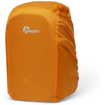 Housse Lowepro AW Cover M - Imperméable pour sac à dos photo - Orange Housse Lowepro AW Cover M - Imperméable pour sac à dos photo - Orange