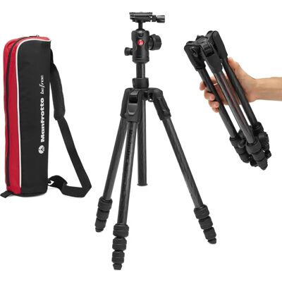 Manfrotto Befree Advanced Carbon Stativ-Kit - Kamerastütze Manfrotto Befree Advanced Carbon Stativ-Kit - Kamerastütze