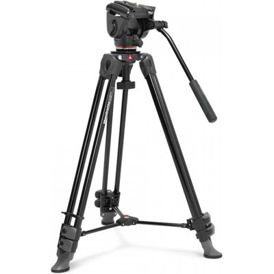 Manfrotto Stativ - 500X Fluidkopf - 155cm - 5kg Manfrotto Stativ - 500X Fluidkopf - 155cm - 5kg