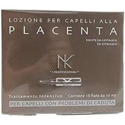 NK Lozione per Capelli alla Placenta 10 Fiale - Hair Treatment NK Lozione per Capelli alla Placenta 10 Fiale - Hair Treatment
