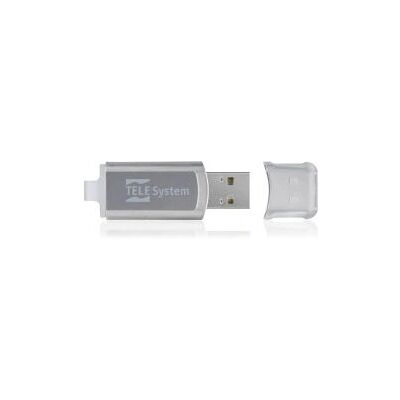 TELE System Chiavetta USB 16GB - USB Type-A 2.0 Grigia TELE System Chiavetta USB 16GB - USB Type-A 2.0 Grigia