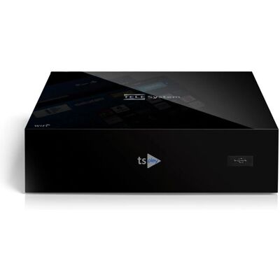 TELE SYSTEM tsPaly Ethernet - Ricevitore TV - Nero TELE SYSTEM tsPaly Ethernet - Ricevitore TV - Nero