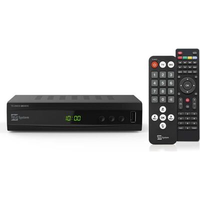 Tele System TS UNICO T2 HEVC - Digitalt DVB-T2 HD-mottagare Tele System TS UNICO T2 HEVC - Digitalt DVB-T2 HD-mottagare