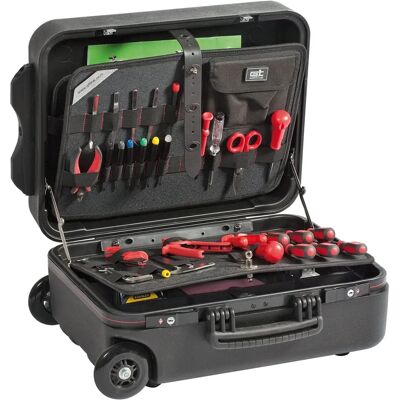 GT Line Mega Wheels 190 PEL TSA Valise à outils - Polyéthylène durable - Publicité GT Line Mega Wheels 190 PEL TSA Valise à outils - Polyéthylène durable - Publicité