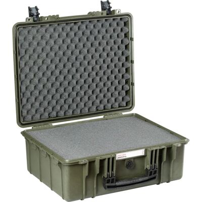 Explorer Cases 4820HL.G Ausrüstungskoffer - Grün - Stoßfest Explorer Cases 4820HL.G Ausrüstungskoffer - Grün - Stoßfest