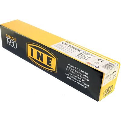 INE Électrodes en Acier 2.5x350mm 270 pièces - Électrodes de soudure - Publicité INE Électrodes en Acier 2.5x350mm 270 pièces - Électrodes de soudure - Publicité