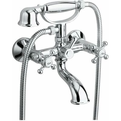 SAPHO Reitano Robinet de Bain - Détendeur Rotatif, Chrome - Publicité SAPHO Reitano Robinet de Bain - Détendeur Rotatif, Chrome - Publicité