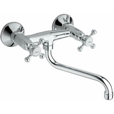 SAPHO Reitano Wandmontage Mengkraan Chrome - Antea SAPHO Reitano Wandmontage Mengkraan Chrome - Antea