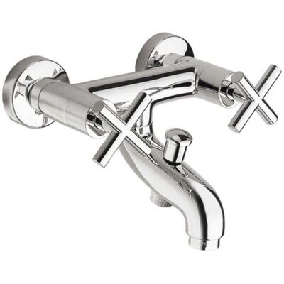 Reitano Rubinetteria - Axia - Chrome - Montat pe perete - Robinet baie Reitano Rubinetteria - Axia - Chrome - Montat pe perete - Robinet baie