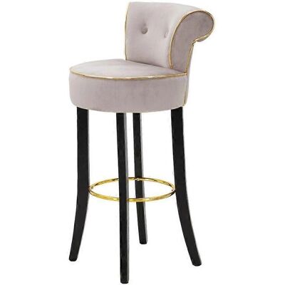 Mauroferretti Tabouret de Bar Luxy Gris - Bar Stool - Publicité Mauroferretti Tabouret de Bar Luxy Gris - Bar Stool - Publicité