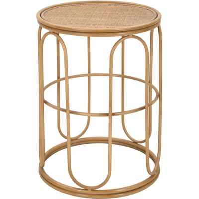 Mauro Ferretti Modèle Samui - Table d'appoint ronde 40x55cm - Publicité Mauro Ferretti Modèle Samui - Table d'appoint ronde 40x55cm - Publicité