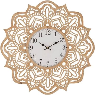 Horloge Murale MAUROFERRETTI - Design Dentelle - 60cm - Publicité Horloge Murale MAUROFERRETTI - Design Dentelle - 60cm - Publicité