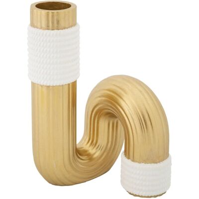 Mauro Ferretti SRL - Vază din poliester tubular - 11x18cm - Decor Mauro Ferretti SRL - Vază din poliester tubular - 11x18cm - Decor