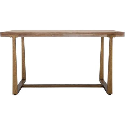 Mesa Ankara de Mauro Ferretti - Metal y madera rectangular 150x90x78 Mesa Ankara de Mauro Ferretti - Metal y madera rectangular 150x90x78