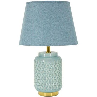 MITEPEK - Square Celeste - Bleu clair - Lampe de table - Publicité MITEPEK - Square Celeste - Bleu clair - Lampe de table - Publicité