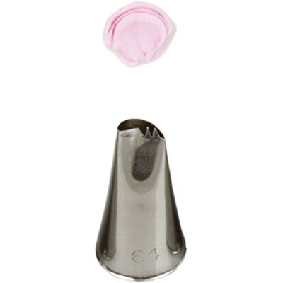 Decora 0263064 - Buse Pétale en Acier Inoxydable - Professionnel Decora 0263064 - Buse Pétale en Acier Inoxydable - Professionnel