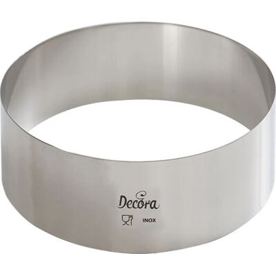 Decora 0063712 Tårtfat - Rostfritt stål, Diameter 12cm, Höjd 4.5cm - Tårtfat Decora 0063712 Tårtfat - Rostfritt stål, Diameter 12cm, Höjd 4.5cm - Tårtfat