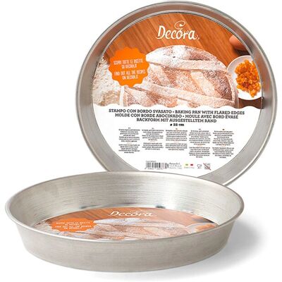 Decora 0060822 Molde para pastiera - Para hornear lentamente, Italia Decora 0060822 Molde para pastiera - Para hornear lentamente, Italia