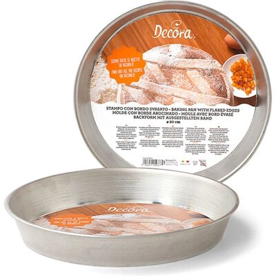Decora 0060820 Taartvorm - Langzaam Bakken - Gelijkmatige Verwarming - Klassieke Pastiera Decora 0060820 Taartvorm - Langzaam Bakken - Gelijkmatige Verwarming - Klassieke Pastiera