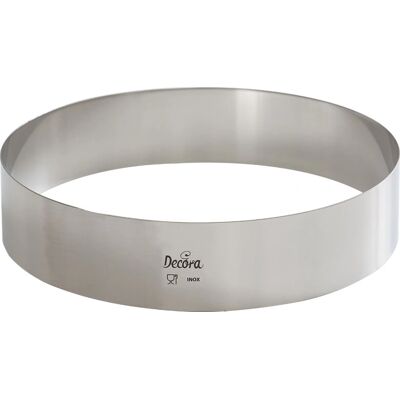 Decora Taartvorm - Hoogte 4,5 cm - Cakevorm Decora Taartvorm - Hoogte 4,5 cm - Cakevorm