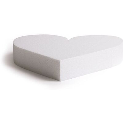Decora Molde de Coração de Poliestireno 30cm - Base para Bolo Decora Molde de Coração de Poliestireno 30cm - Base para Bolo