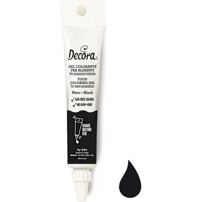 Decora Gel Colorante Alimentare Nero - Colorante in Gel Decora Gel Colorante Alimentare Nero - Colorante in Gel