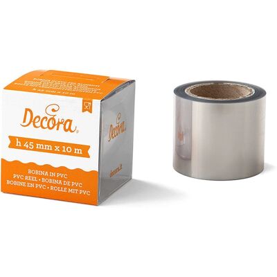Decora Voedselfolie Rol - 45mm x 10m - Voedselveilig PVC Decora Voedselfolie Rol - 45mm x 10m - Voedselveilig PVC
