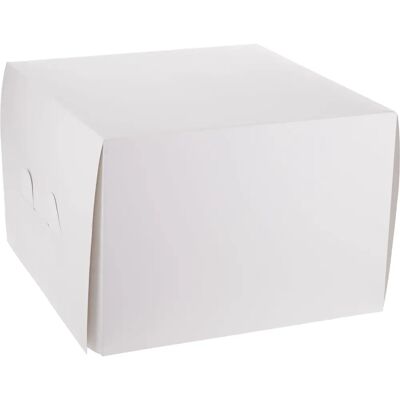 Decora Boîte à Gâteau Carrée avec Couvercle - 36,5x36,5x25 cm Decora Boîte à Gâteau Carrée avec Couvercle - 36,5x36,5x25 cm