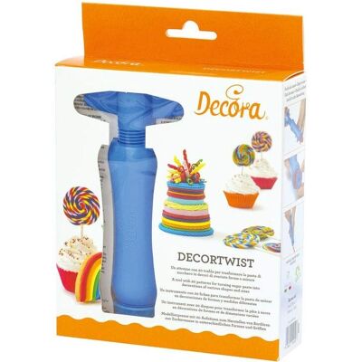 Decora Suikerpistool Decortwist voor Suikerdeeg - 20 Schijven Decora Suikerpistool Decortwist voor Suikerdeeg - 20 Schijven