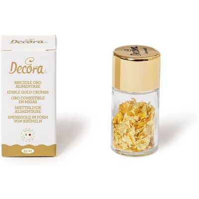 Decora Fiocchi d'Oro Edibili 0,125g - Decorazioni Alimentari Decora Fiocchi d'Oro Edibili 0,125g - Decorazioni Alimentari