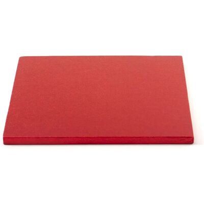 Decora 0931854 Red Square Cake Serving Mat - Cake Serving Mat Decora 0931854 Red Square Cake Serving Mat - Cake Serving Mat