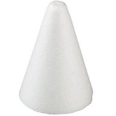 Decora Modelo 0181218 Cones de poliestireno - 4cm x 6cm - Pack de 5 Decora Modelo 0181218 Cones de poliestireno - 4cm x 6cm - Pack de 5