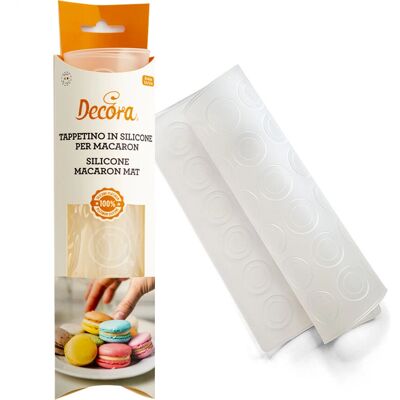 Decora 0300509 Estera de Hornear - Silicona Antiadherente, 48 Cavidades, Blanco Decora 0300509 Estera de Hornear - Silicona Antiadherente, 48 Cavidades, Blanco