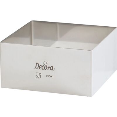Decora 0063796 RVS Cakevorm - Cake mould Decora 0063796 RVS Cakevorm - Cake mould