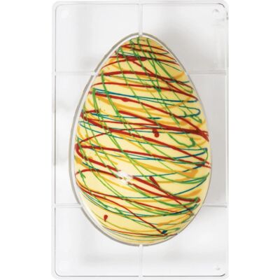 Decora 0050060 Moule à bonbons/chocolat - 175x260mm - Transparent - Œuf Decora 0050060 Moule à bonbons/chocolat - 175x260mm - Transparent - Œuf