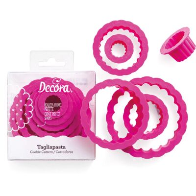 Decora Roze Koekjesuitsteker Set Decora Roze Koekjesuitsteker Set