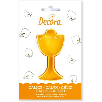 Decora Gelb Ausstecher - Kelch Form - Backzubehör Decora Gelb Ausstecher - Kelch Form - Backzubehör