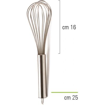Batidor de acero inoxidable Decora 0280101 - Batidor Batidor de acero inoxidable Decora 0280101 - Batidor