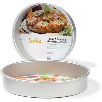 Decora Taartvorm - 0062630 - Ronde Aluminium 10cm - Professionele Kwaliteit Decora Taartvorm - 0062630 - Ronde Aluminium 10cm - Professionele Kwaliteit