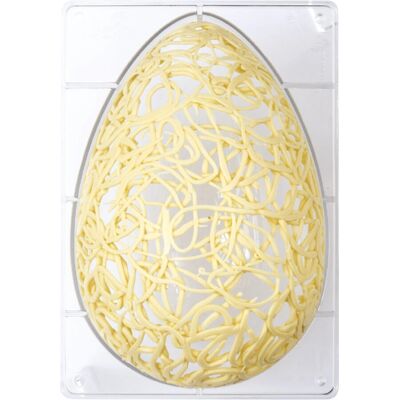 Moule à Oeuf en Chocolat Decora 0050064 - 1kg, Polycarbonate, Jaune - Publicité Moule à Oeuf en Chocolat Decora 0050064 - 1kg, Polycarbonate, Jaune - Publicité