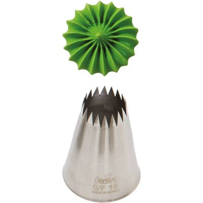 Decora 0263545 - Rostfritt Stål Stjärnmunstycke Decora 0263545 - Rostfritt Stål Stjärnmunstycke