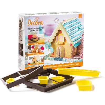 Decora 0255162 Set - Utstansare för 3D Sagthus - Bakverktygssats Decora 0255162 Set - Utstansare för 3D Sagthus - Bakverktygssats