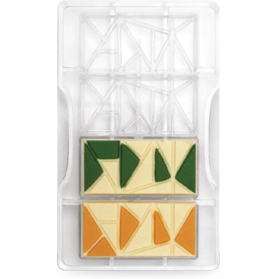 Decora Model 0050083 Polycarbonaat Chocolademal Decora Model 0050083 Polycarbonaat Chocolademal