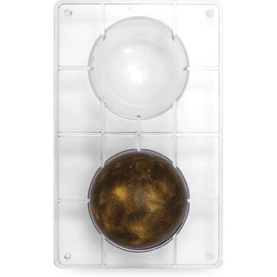 Decora Model 0050086 Candy Chocoladevorm - Polycarbonaat Transparant Decora Model 0050086 Candy Chocoladevorm - Polycarbonaat Transparant