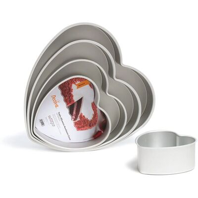Decora Hjärtformad Kakform - 20x7,5cm Decora Hjärtformad Kakform - 20x7,5cm
