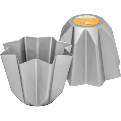 Molde Pandoro de Aluminio Decora - 750g, Ø21x16cm - Molde para Torta Molde Pandoro de Aluminio Decora - 750g, Ø21x16cm - Molde para Torta