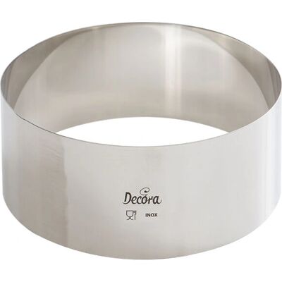 Decora 0063746 Molde para Pasteles de Acero Inoxidable - Semifreddo y más Decora 0063746 Molde para Pasteles de Acero Inoxidable - Semifreddo y más